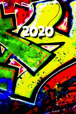 2020: Agenda semainier 2020 - Calendrier des semaines 2020 - Art abstrait Cover Image