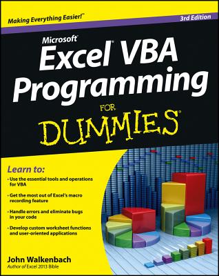 Excel VBA Programming for Dummies Cover