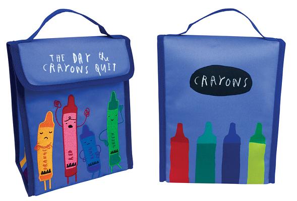 The Day the Crayons Quit Insulated Lunch Bag By Drew Daywalt Cover Image