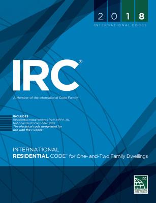 2018 International Residential Code for One- And Two-Family Dwellings Cover Image
