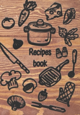 Recipes book: Recipe binder: Elegant recipe holder to Write In
