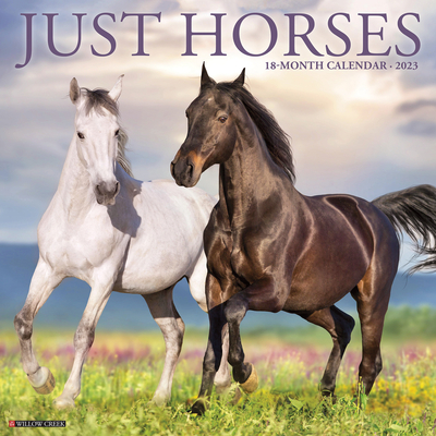 Just Horses 2023 Wall Calendar By Willow Creek Press Cover Image