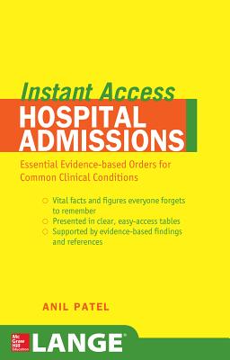 Lange Instant Access Hospital Admissions: Essential Evidence-Based
