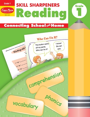 Skill Sharpeners: Reading, Grade 1 Workbook Cover Image