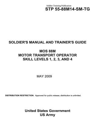 Soldier Training Publication STP 55-88M14-SM-TG SOLDIER'S MANUAL AND ...