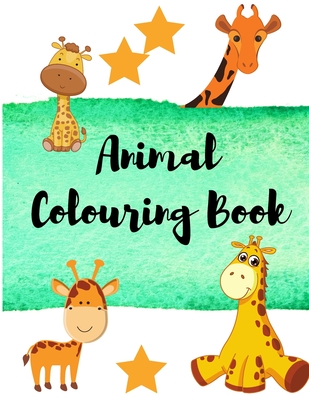 Download Animal Colouring Book Giraffe Coloring Book For Kids Relaxation Coloring Books For Kids Or Adults Draw And Color Animals Books Beautif Paperback Eso Won Books