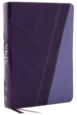 NKJV Study Bible, Leathersoft, Purple, Full-Color, Thumb Indexed, Comfort Print: The Complete Resource for Studying God's Word Cover Image