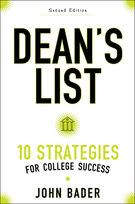 Dean's List: Ten Strategies for College Success Cover Image
