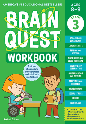 Brain Quest Workbook: 3rd Grade Revised Edition (Brain Quest Workbooks) By Workman Publishing, Janet A. Meyer (Text by) Cover Image