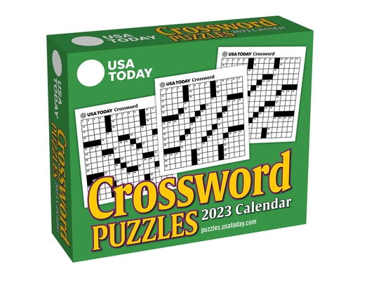 USA Today Crossword Puzzles 2023 Day-to-Day Calendar By USA TODAY Cover Image