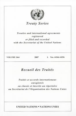 Treaty Series, Volume 2464: Nos. 44266-44296 By United Nations (Manufactured by) Cover Image