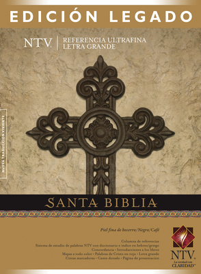 Santa Biblia Edicion de Referencia Ultrafina-Ntv-Letra Grande Cover Image