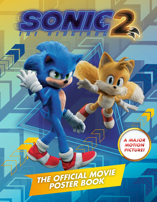 Sonic the Hedgehog 2: The Official Movie Poster Book Cover Image