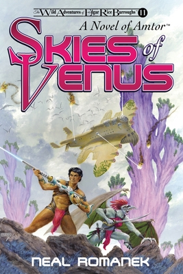 Skies of Venus: A Novel of Amtor (The Wild Adventures of Edgar Rice Burroughs, Book 11) Cover Image