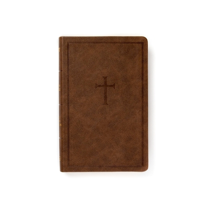 KJV Personal Size Bible, Brown LeatherTouch Cover Image