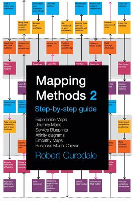 Mapping Methods 2: Step-by-step guide Experience Maps Journey Maps Service Blueprints Affinity Diagrams Empathy Maps Business Model Canva Cover Image