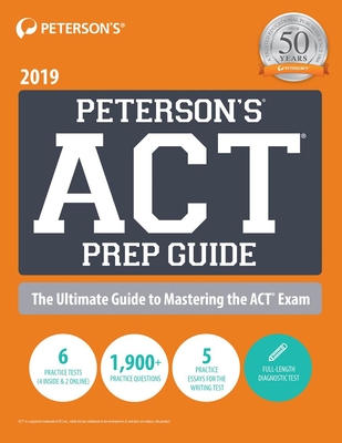 Peterson's ACT Prep Guide 2019 Cover Image