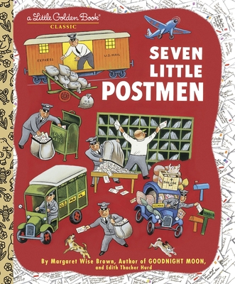 Seven Little Postmen (Little Golden Book) Cover Image
