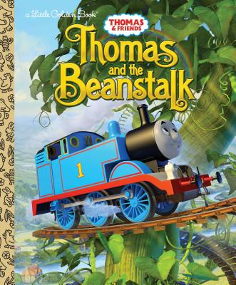 Thomas and the Beanstalk (Thomas & Friends) (Little Golden Book) By Random House, Random House (Illustrator) Cover Image