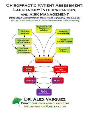 Chiropractic Patient Assessment, Laboratory Interpretation, and Risk Management: Introduction to Inflammation Mastery and Functional Inflammology By Alex Vasquez Cover Image