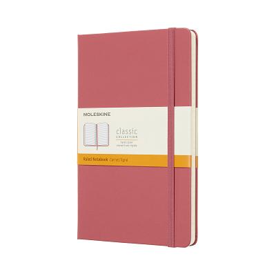 Moleskine Classic Notebook, Large, Ruled, Pink Daisy, Hard Cover (5 x 8.25) By Moleskine Cover Image