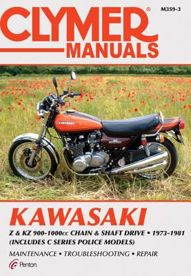 Kawasaki Z & KZ 900-1000 cc Chain & Shaft Drive 1973-1981 Cover Image