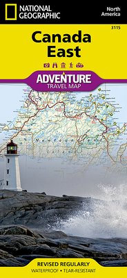 Canada East Map (National Geographic Adventure Map #3115)