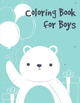 Coloring Book for Boys: Coloring Pages Christmas Book, Creative Art Activities for Children, kids and Adults Cover Image