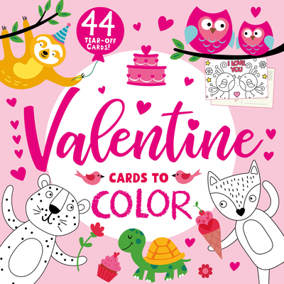Valentine Cards to Color (Clever Greetings) Cover Image