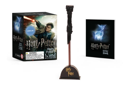 Harry Potter Wizard's Wand with Sticker Book: Lights Up! (RP Minis)