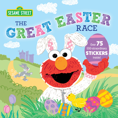 The Great Easter Race! (Sesame Street Scribbles) Cover Image