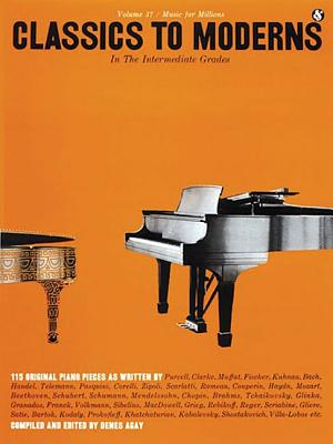 Intermediate Grades Classics to Moderns: Music for Millions Series Cover Image