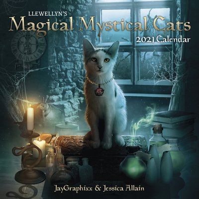 Llewellyn's 2021 Magical Mystical Cats Calendar By Llewellyn Cover Image