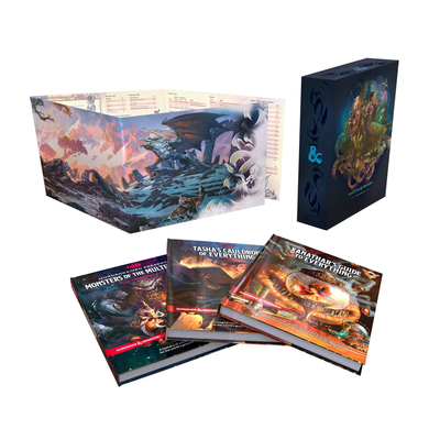 Dungeons & Dragons Rules Expansion Gift Set (D&D Books)-: Tasha's Cauldron of Everything + Xanathar's Guide to Everything + Monsters of the Multiverse + DM Screen By Wizards RPG Team Cover Image