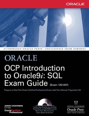 Ocp Introduction to Oracle9i: SQL Exam Guide [With CD-ROM] (Oracle (McGraw-Hill)) Cover Image