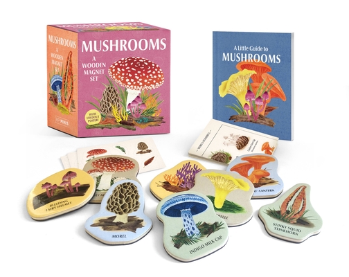 Mushrooms: A Wooden Magnet Set (This Is a Book for People Who Love) By Meg Madden Cover Image