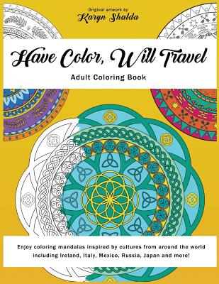 Mexican Mandalas - Mandala Coloring Book Series