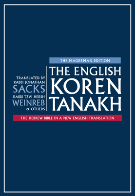 The English Koren Tanakh, Magerman Edition, Compact By Jonathan Sacks Cover Image