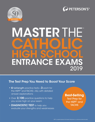 Master the Catholic High School Entrance Exams 2019 By Peterson's Cover Image