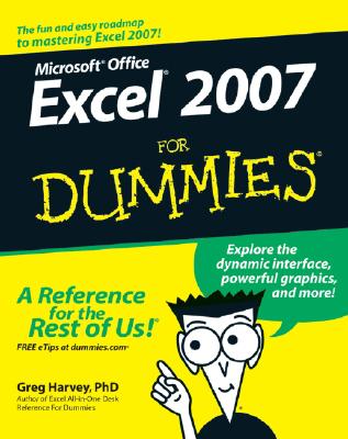 Excel 2007 for Dummies By Greg Harvey Cover Image