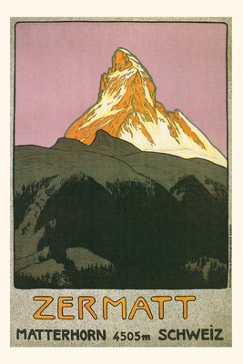 Vintage Journal Zermatt, Matterhorn, Switzerland By Found Image Press (Producer) Cover Image