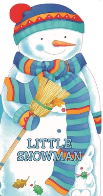 Little Snowman (Mini People Shape Books) (Board book) | Watermark 