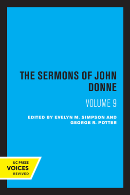 The Sermons of John Donne, Volume IX Cover Image