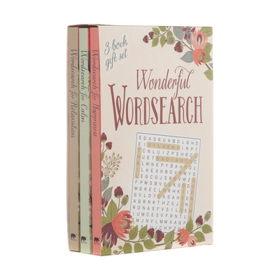 Wonderful Wordsearch: 3-Book Gift Set By Eric Saunders Cover Image