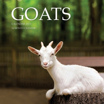 Goats Calendar 2021: 16 Month Calendar