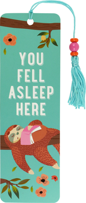 You Fell Asleep Here Beaded Bookmark Cover Image