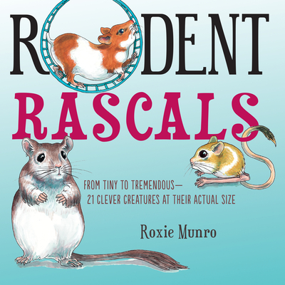 Rodent Rascals: Clever Creatures at their Actual Size By Roxie Munro Cover Image