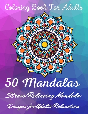 Relaxing Mandalas Coloring Book: Intricate Coloring Books For Adults: New  Mandala Collection (Paperback)