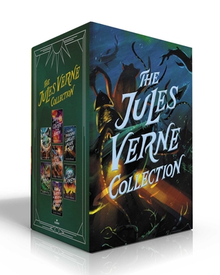 The Jules Verne Collection (Boxed Set): Journey to the Center of the Earth; Around the World in Eighty Days; In Search of the Castaways; Twenty Thousand Leagues Under the Sea; The Mysterious Island; From the Earth to the Moon and Around the Moon; Off on a Comet Cover Image