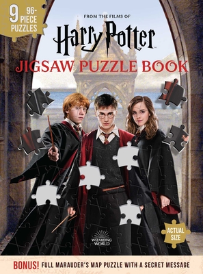 Harry Potter Jigsaw Puzzle Book (Jigsaw Puzzle Books) By Moira Squier Cover Image